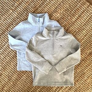 Vineyard Vines bundle saltwater 1/4 zip tops.